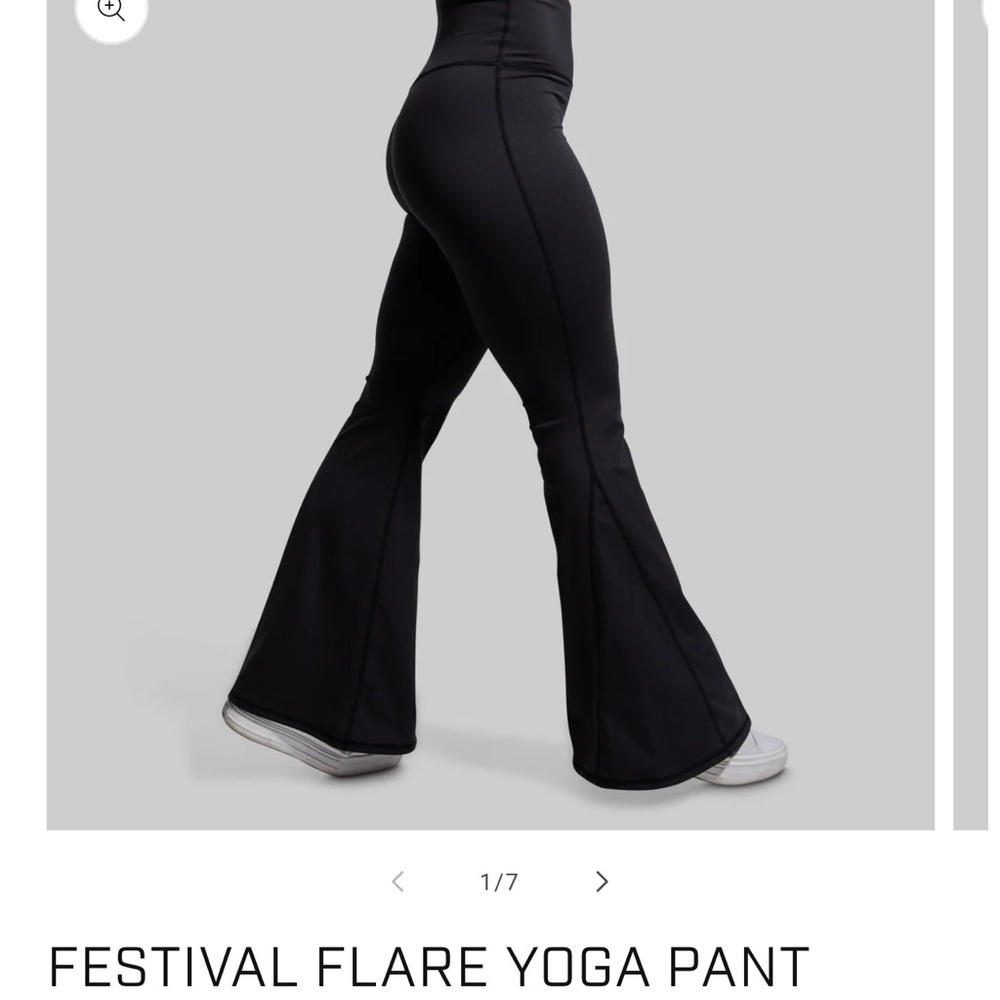 Born Primitive Black Festival Flare Pants
